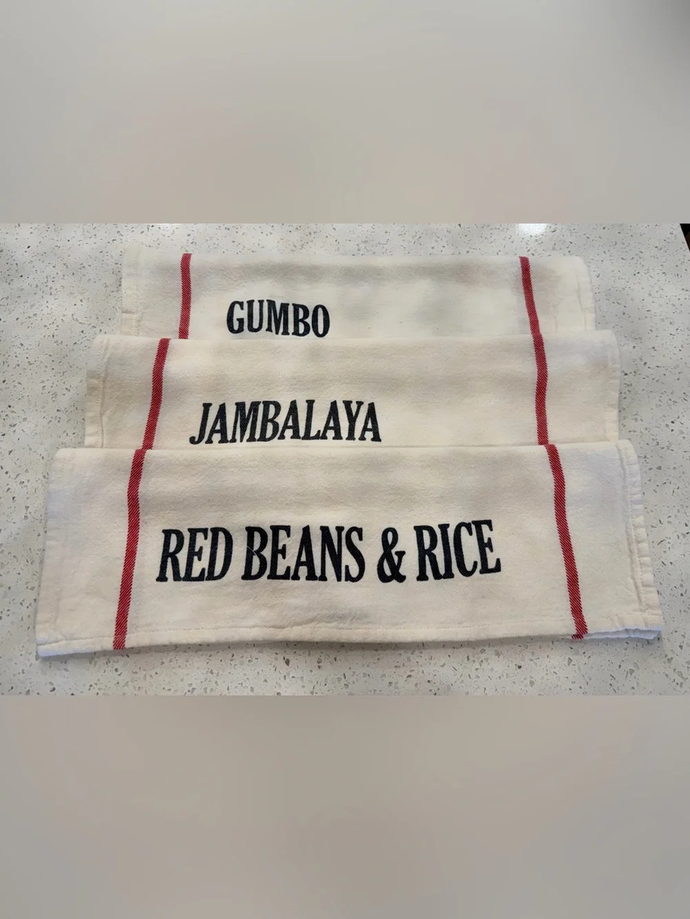 NOLA Dishes Kitchen Towels